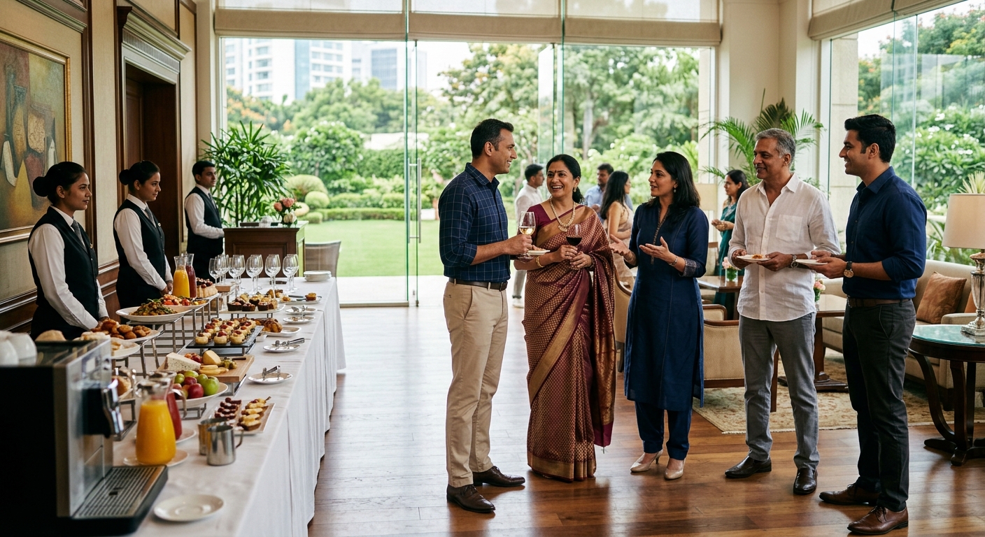 Dignified Indian Business Leaders Networking